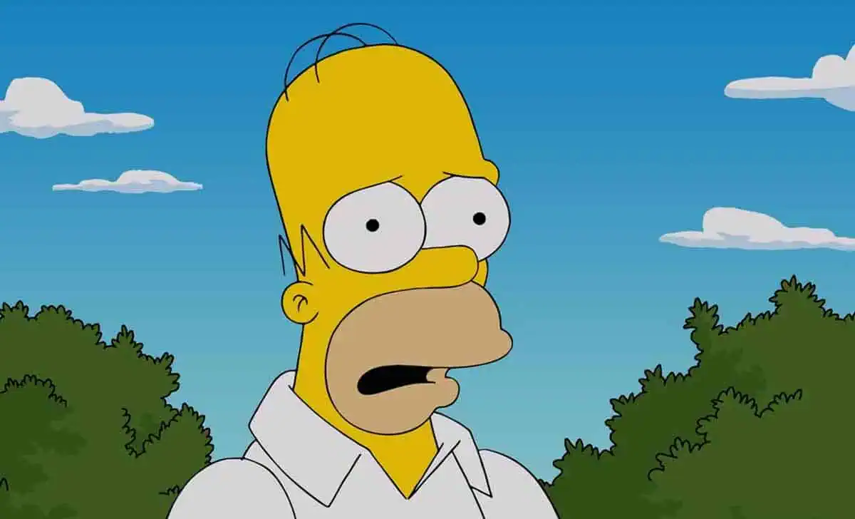 Los Simpson - Homer triste
