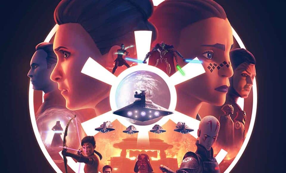 poster star wars: crónicas del imperio