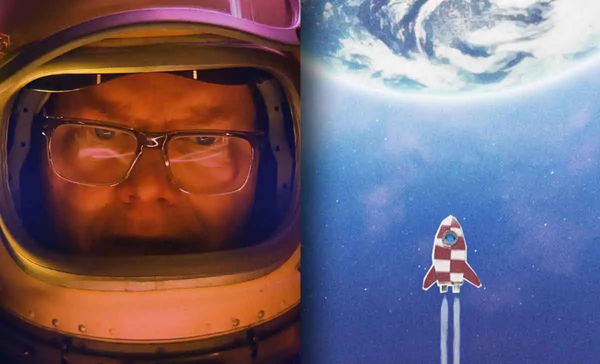 Un film di fantascienza sulla creazione del tuo razzo nello spazio