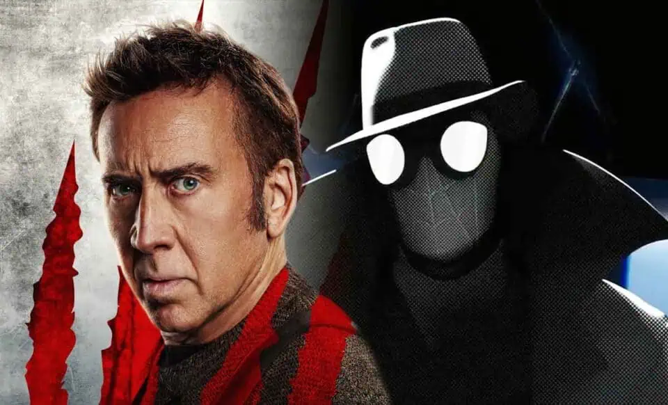 Nicolas Cage y Spider-Man Noir