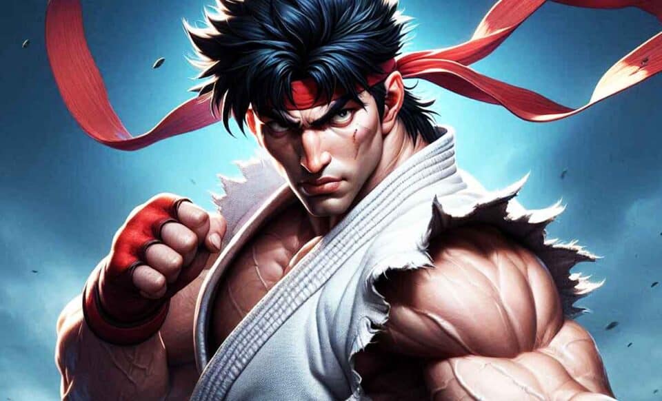Ryu en Street Fighter en acción real