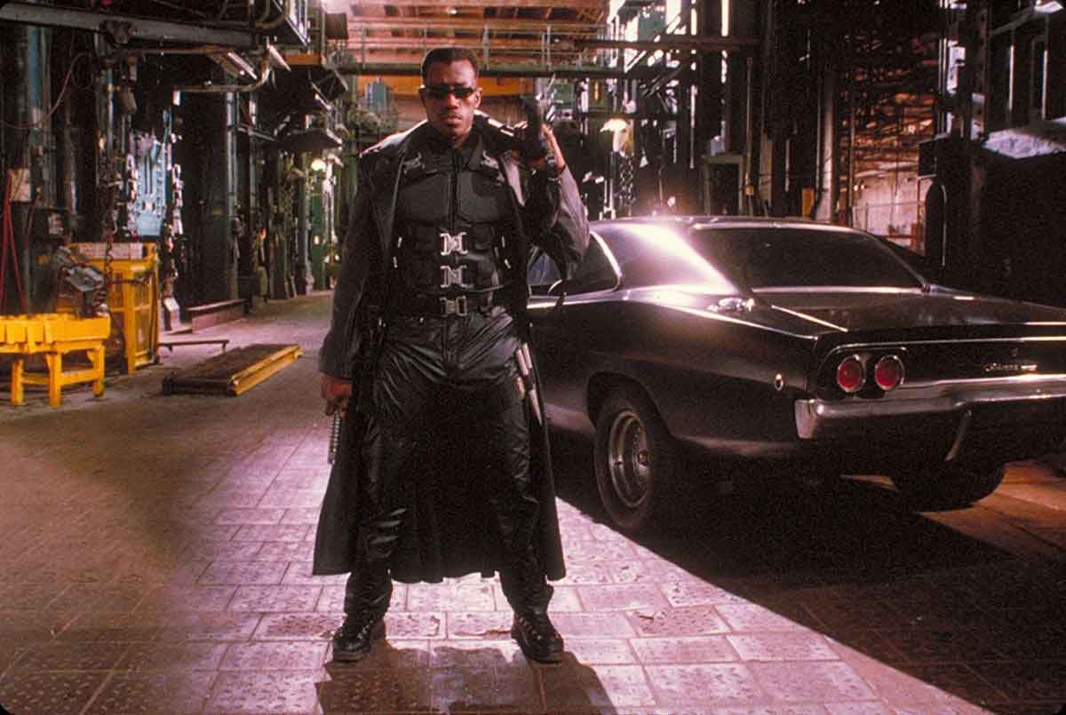 fotograma de blade con wesley snipes