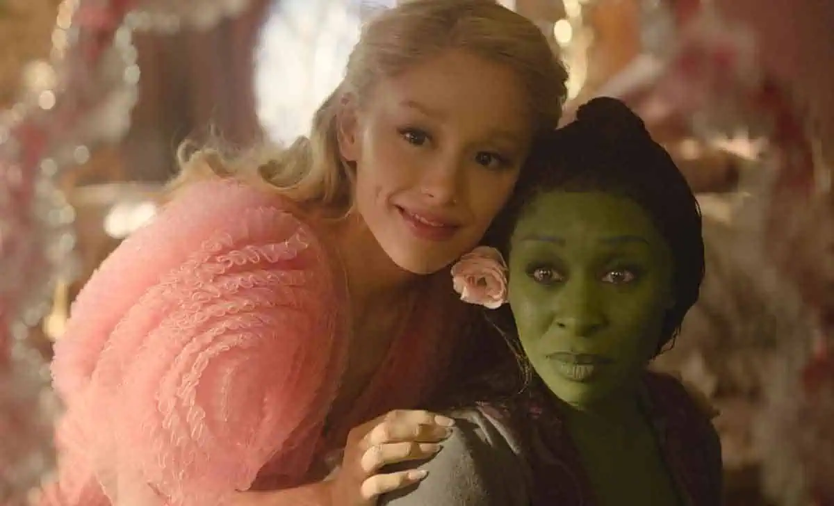 ariana grande y cynthia erivo en wicked