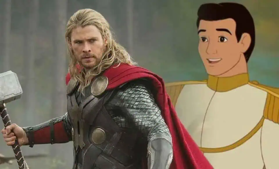 chris hemsworth será un príncipe disney