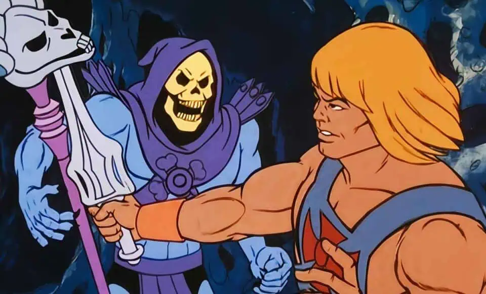 serie he-man y los masters del universo en los años 80