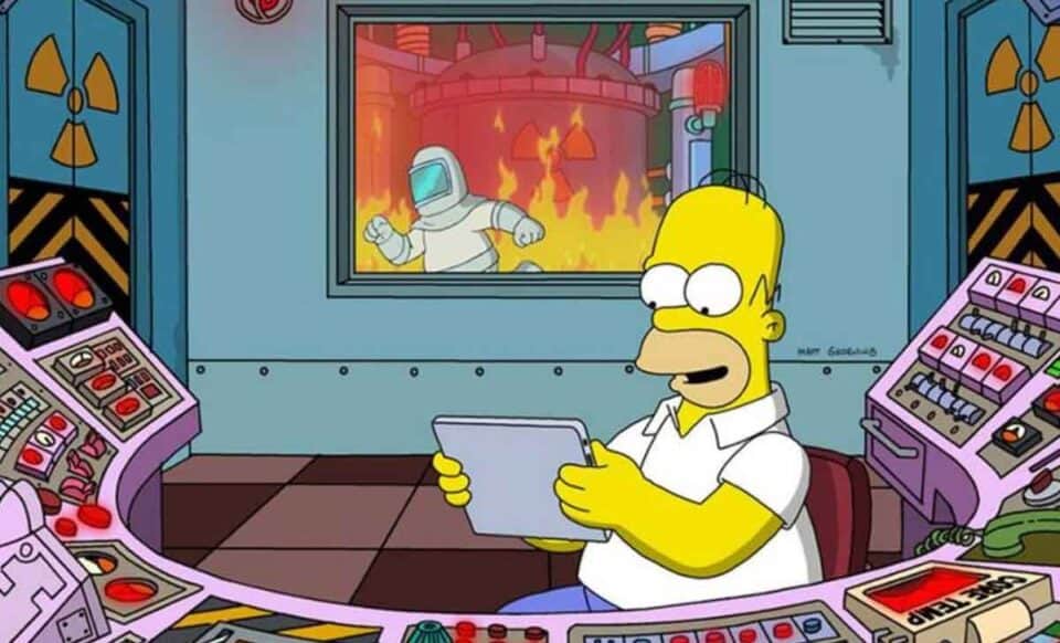 los simpson homer central nuclear