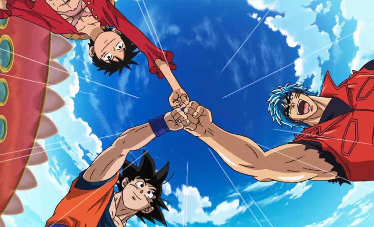 goku, luffy y toriko en netflix