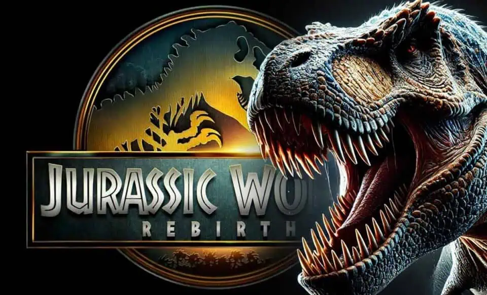 jurassic world rebirth logo dinosaurios