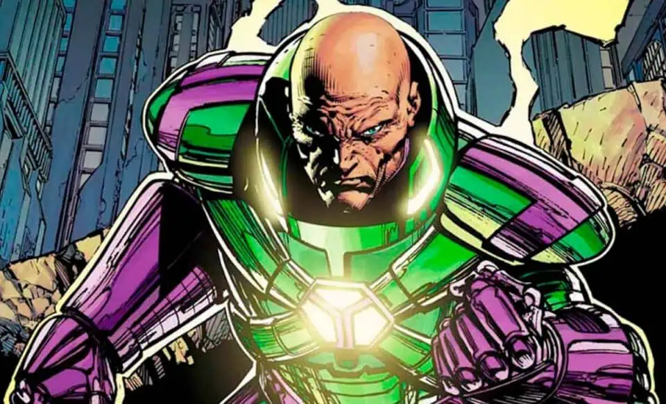 lex luthor war suit