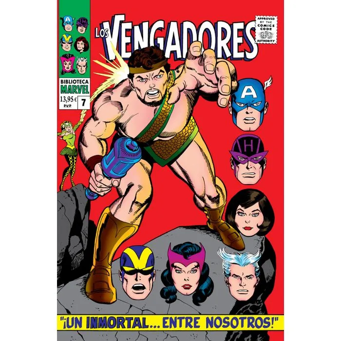 biblioteca marvel 68. los vengadores 7