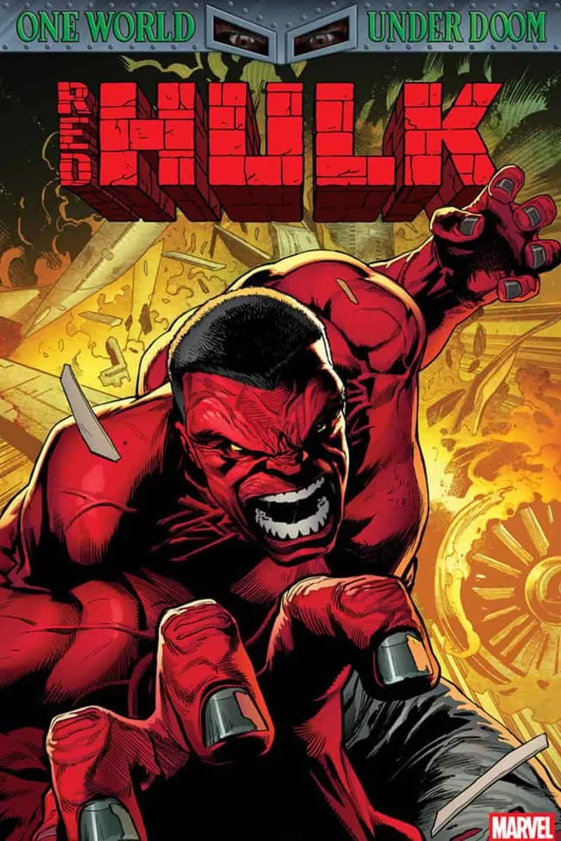 red hulk marvel comics