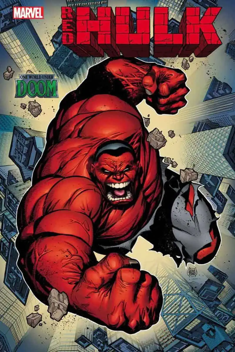 red hulk marvel comics