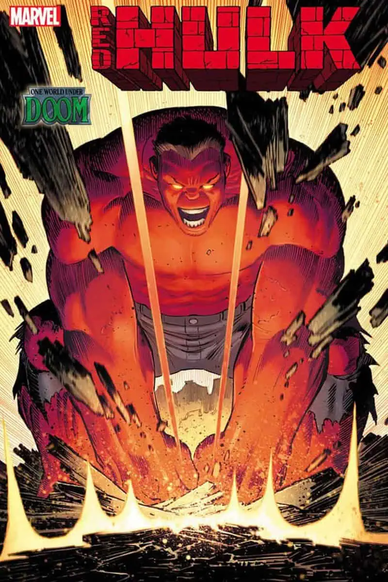 red hulk marvel comics