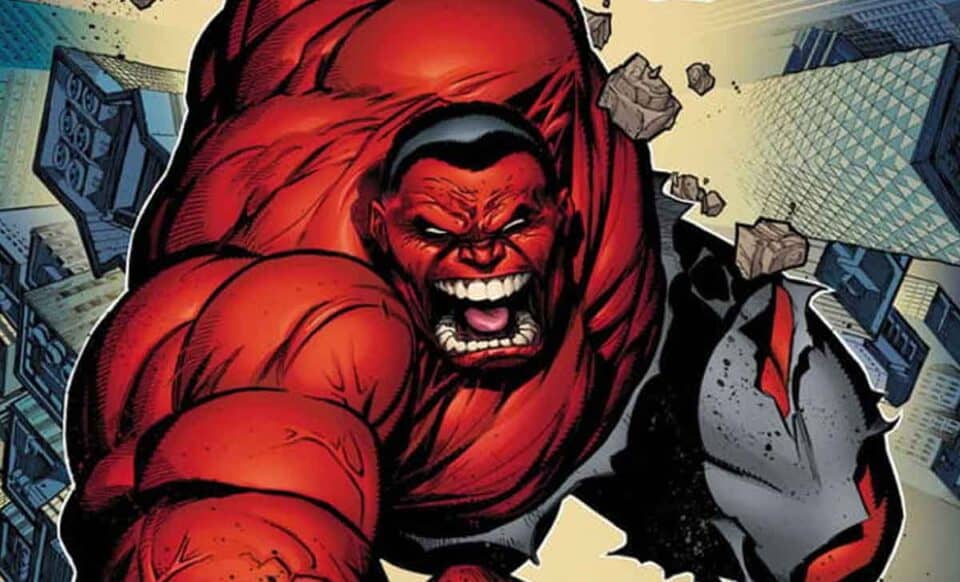 red hulk marvel comics