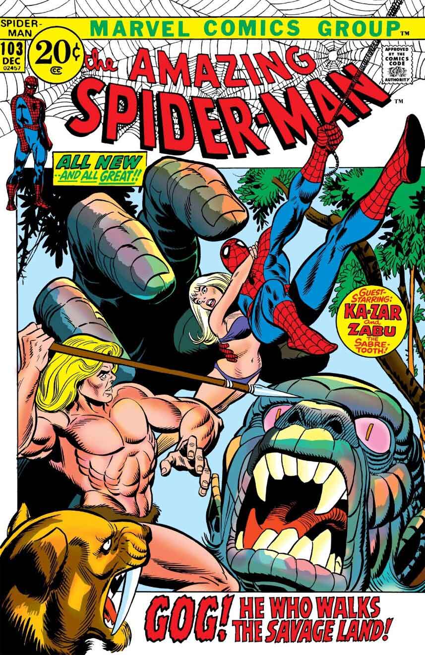 the amazing spider-man #103