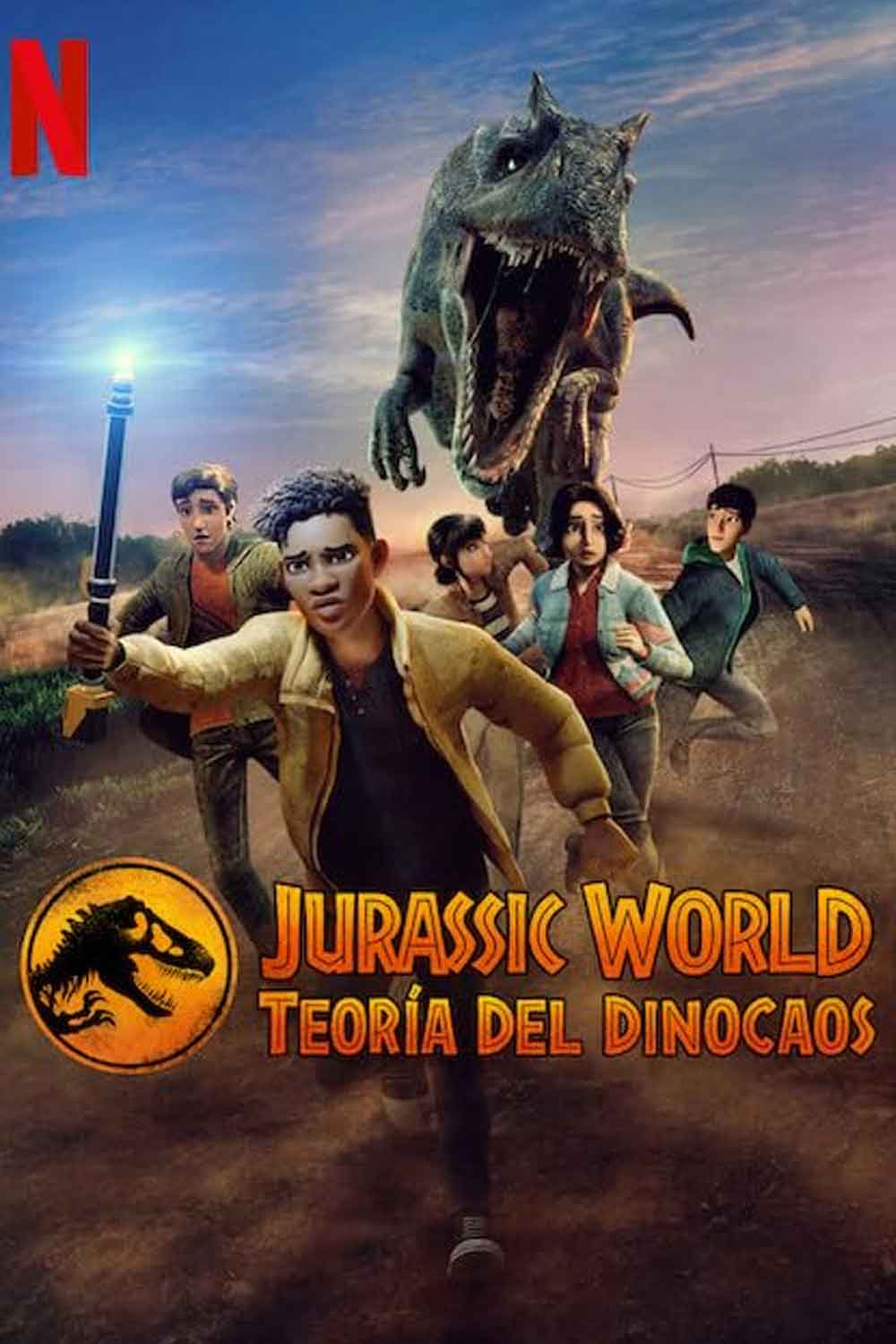 jurassic world chaos theory poster 2025