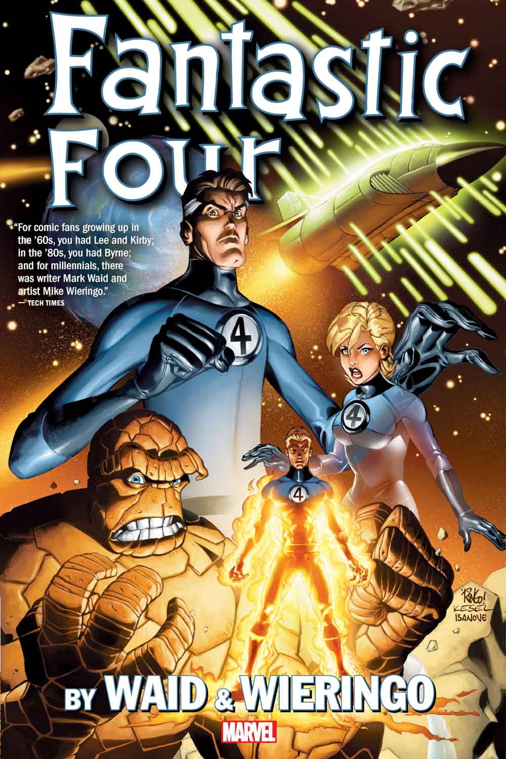 los 4 fantásticos de mark waid