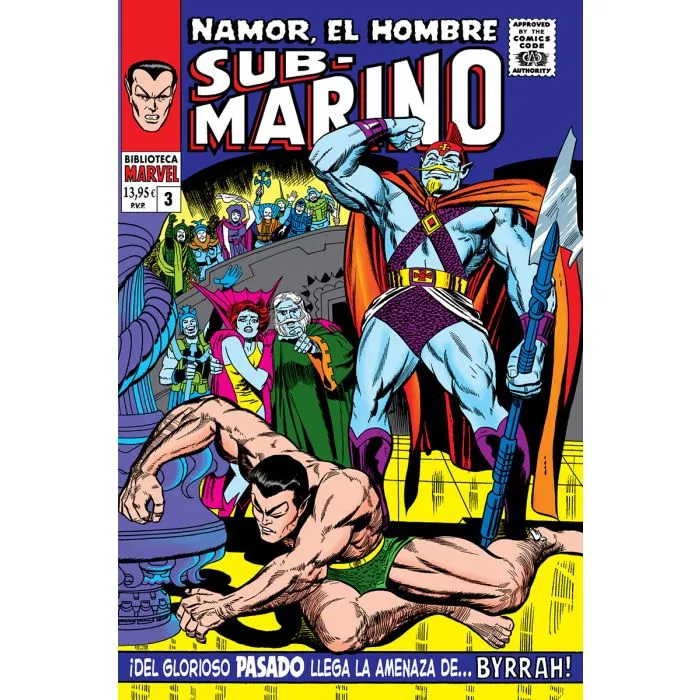 marvel biblioteca marvel namor, el hombre submarino tomo 3