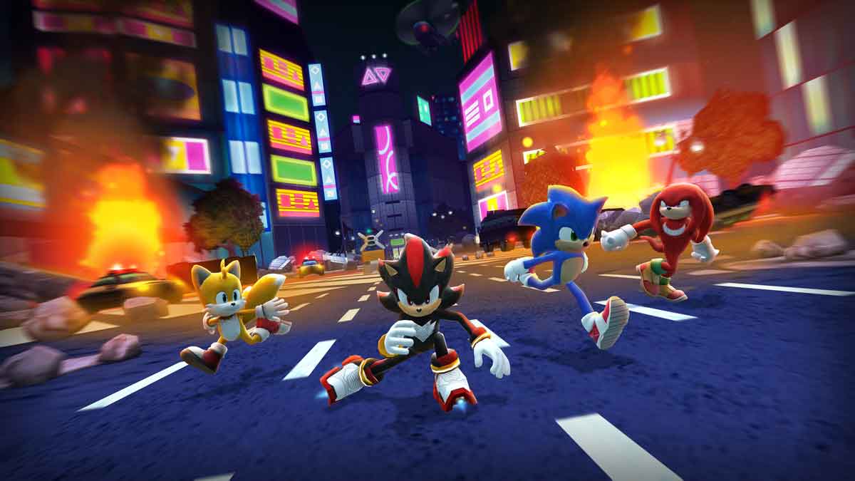 sonic dash and forces asset