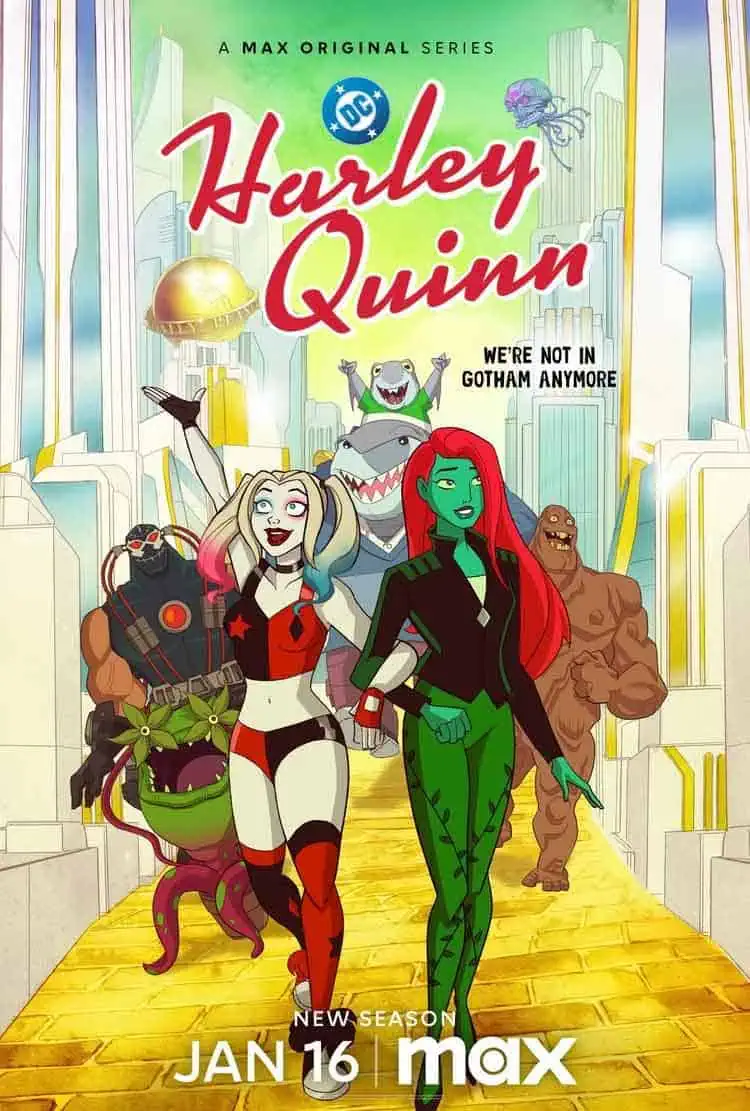 harley quinn t5: ¡caos y diversión en metrópolis!