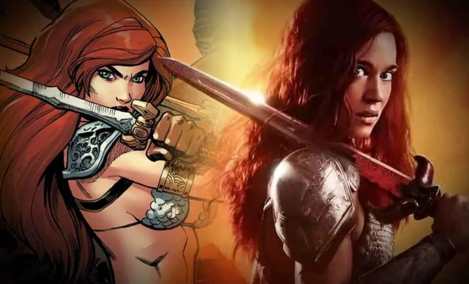 red sonja escenas impactantes