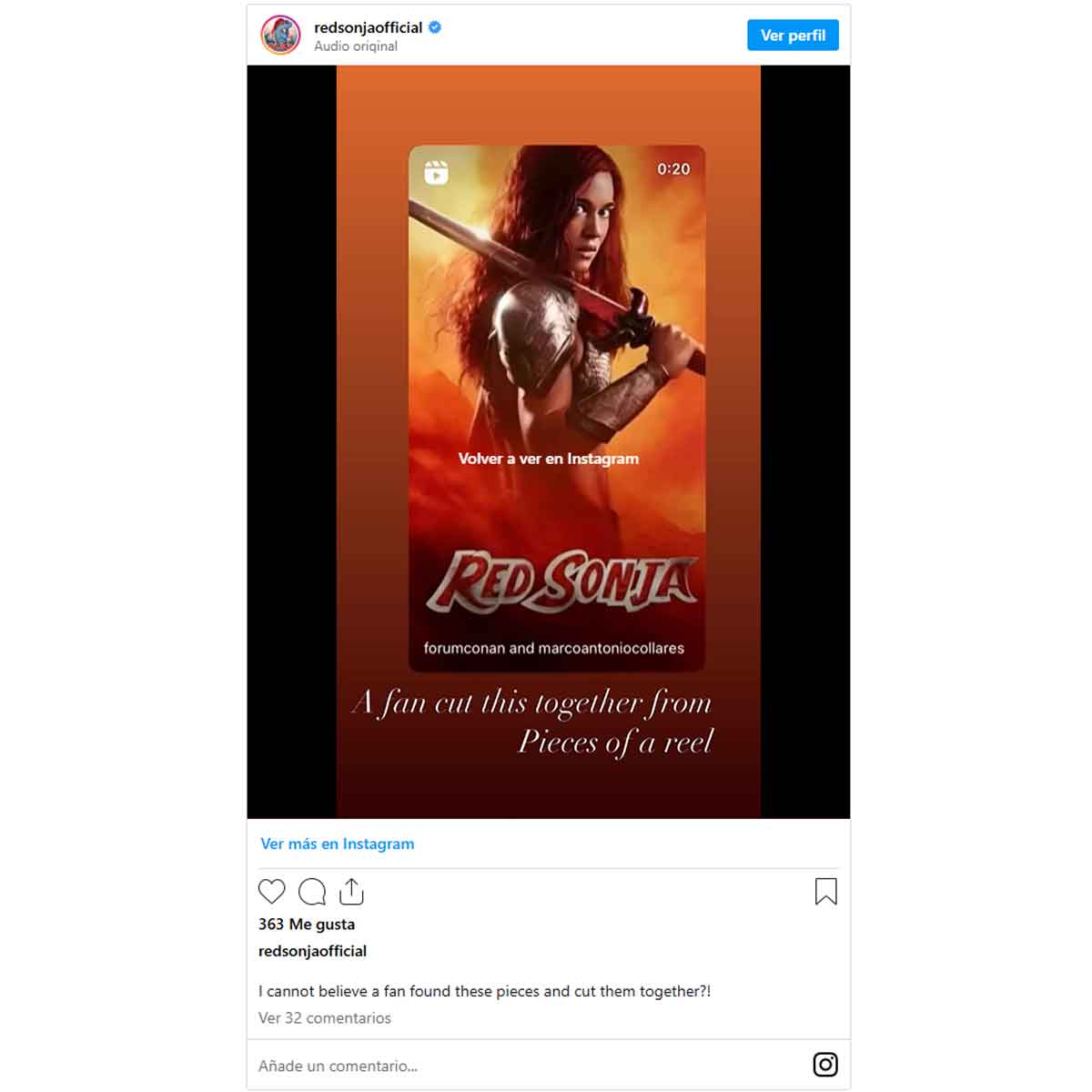 red sonja imágenes impactantes