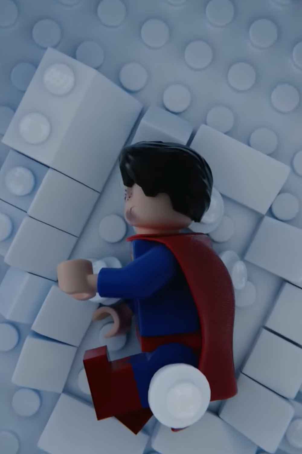 superman tráiler lego