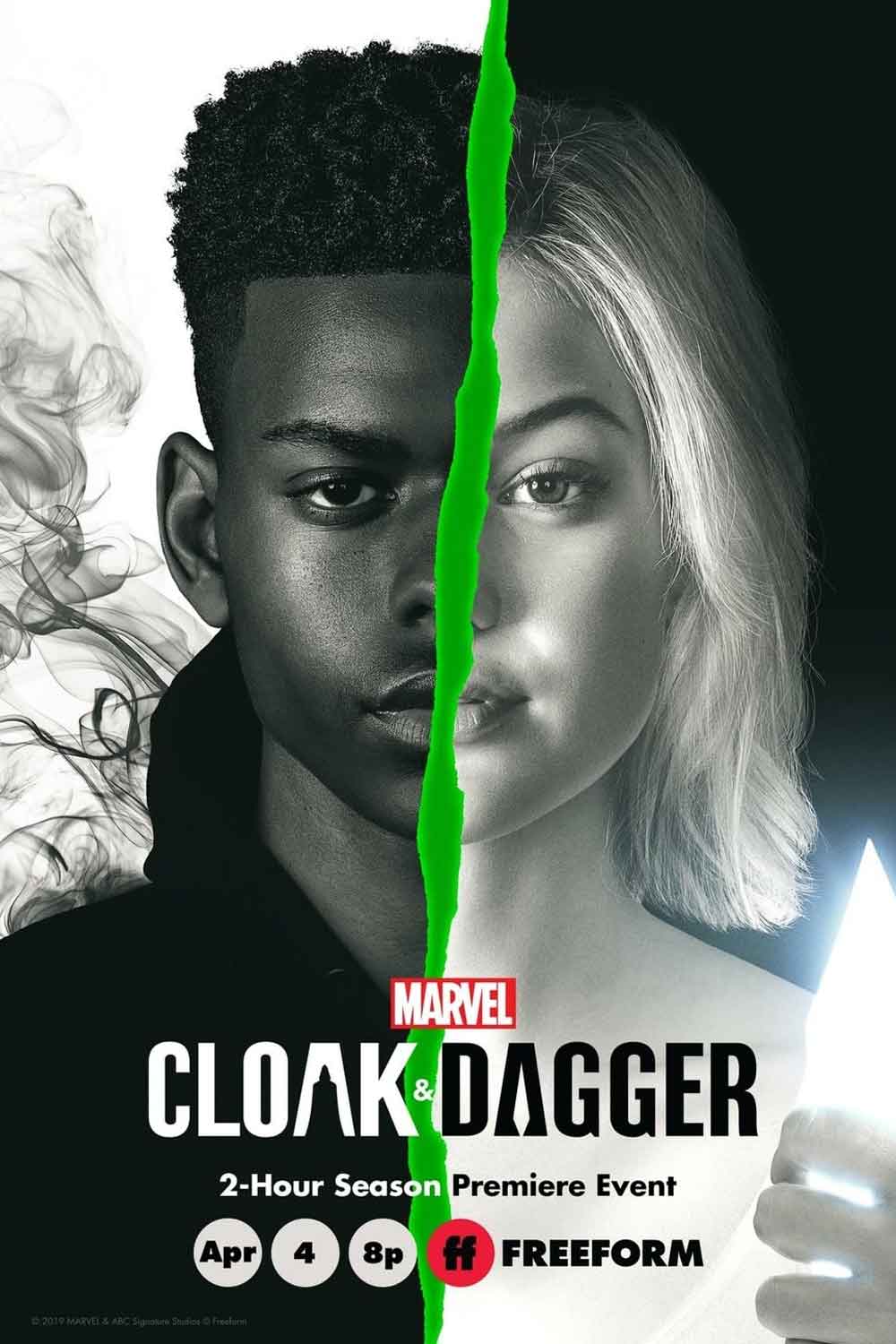 cloak and dagger serie de marvel