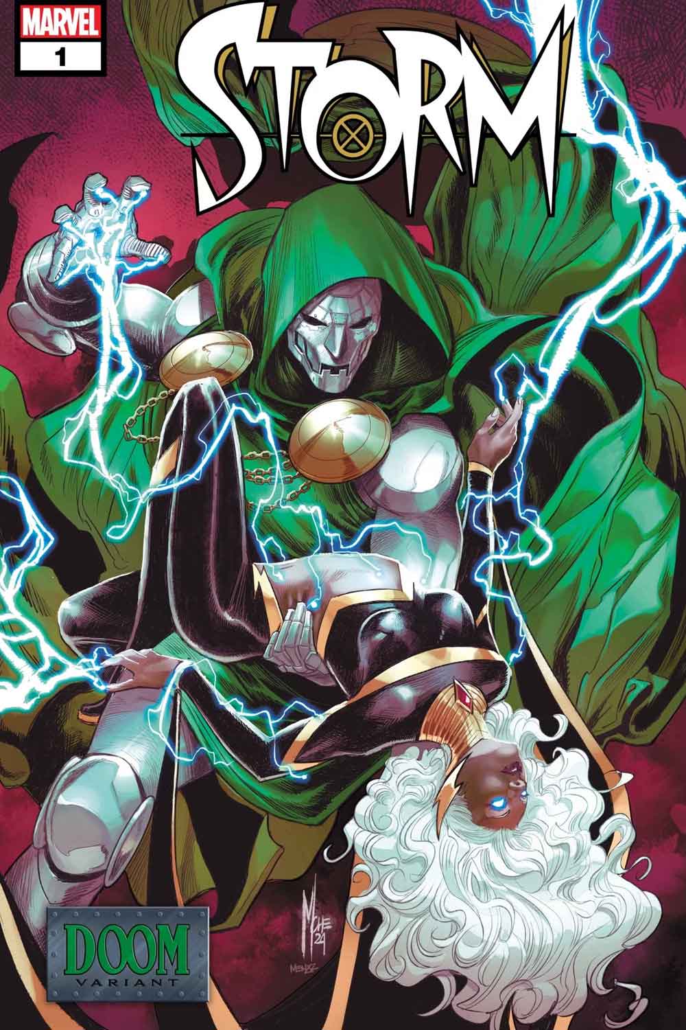 Doctor Doom y Tormenta Marvel