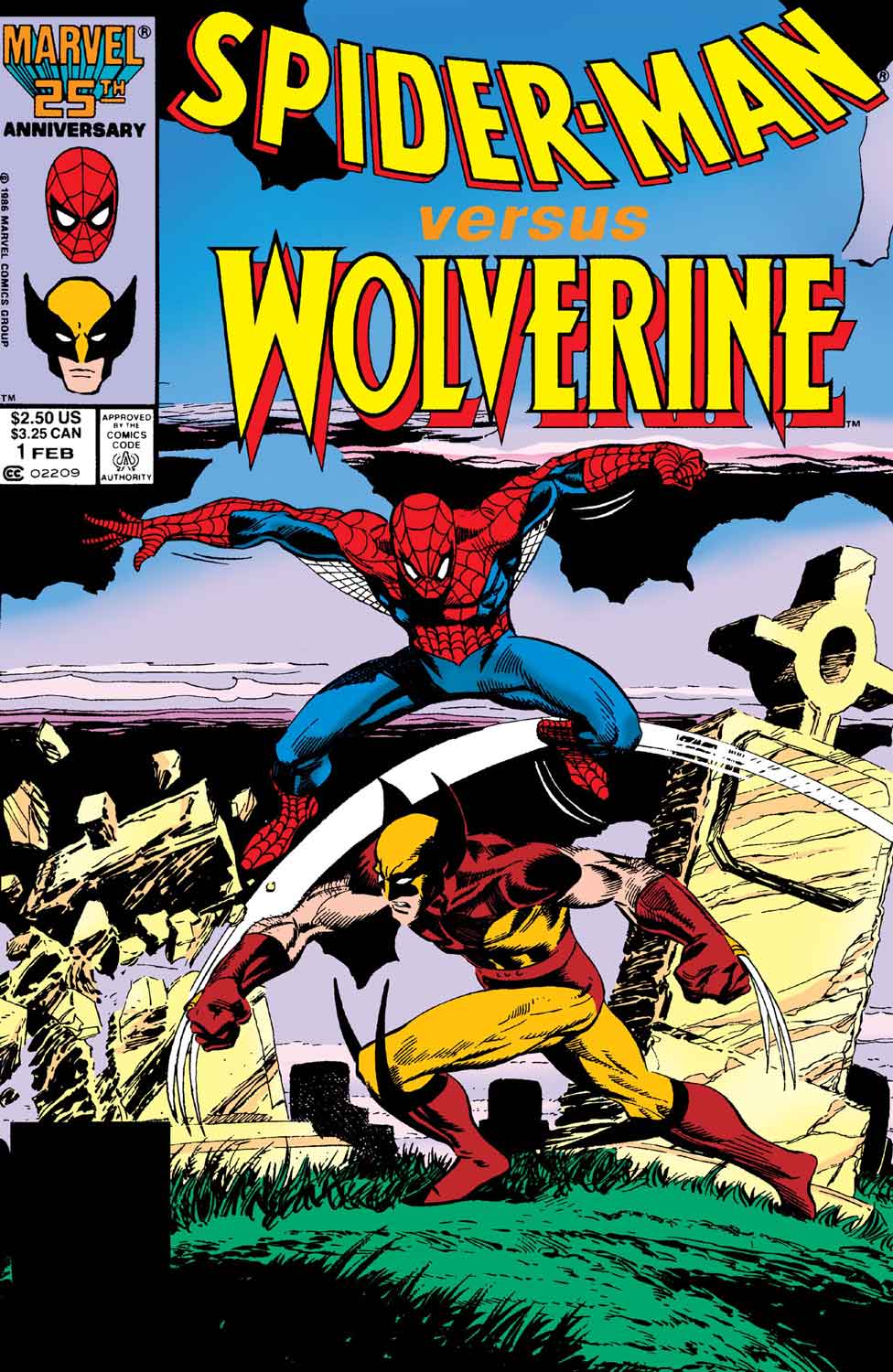 spider-man versus wolverine