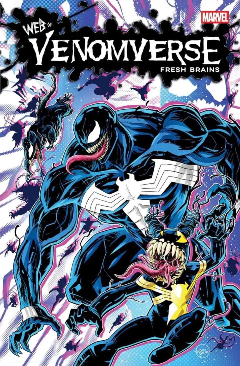 web of venomverse: fresh brains #1