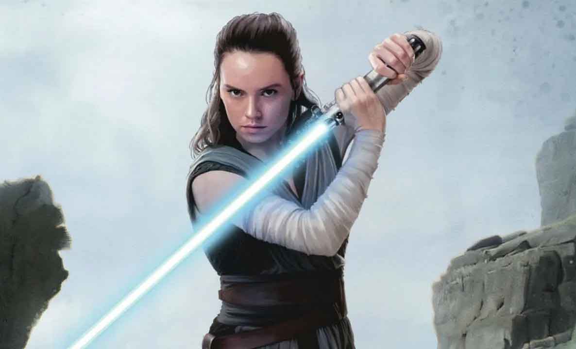 Daisy Ridley as Rey in Star Wars The Last Jedi