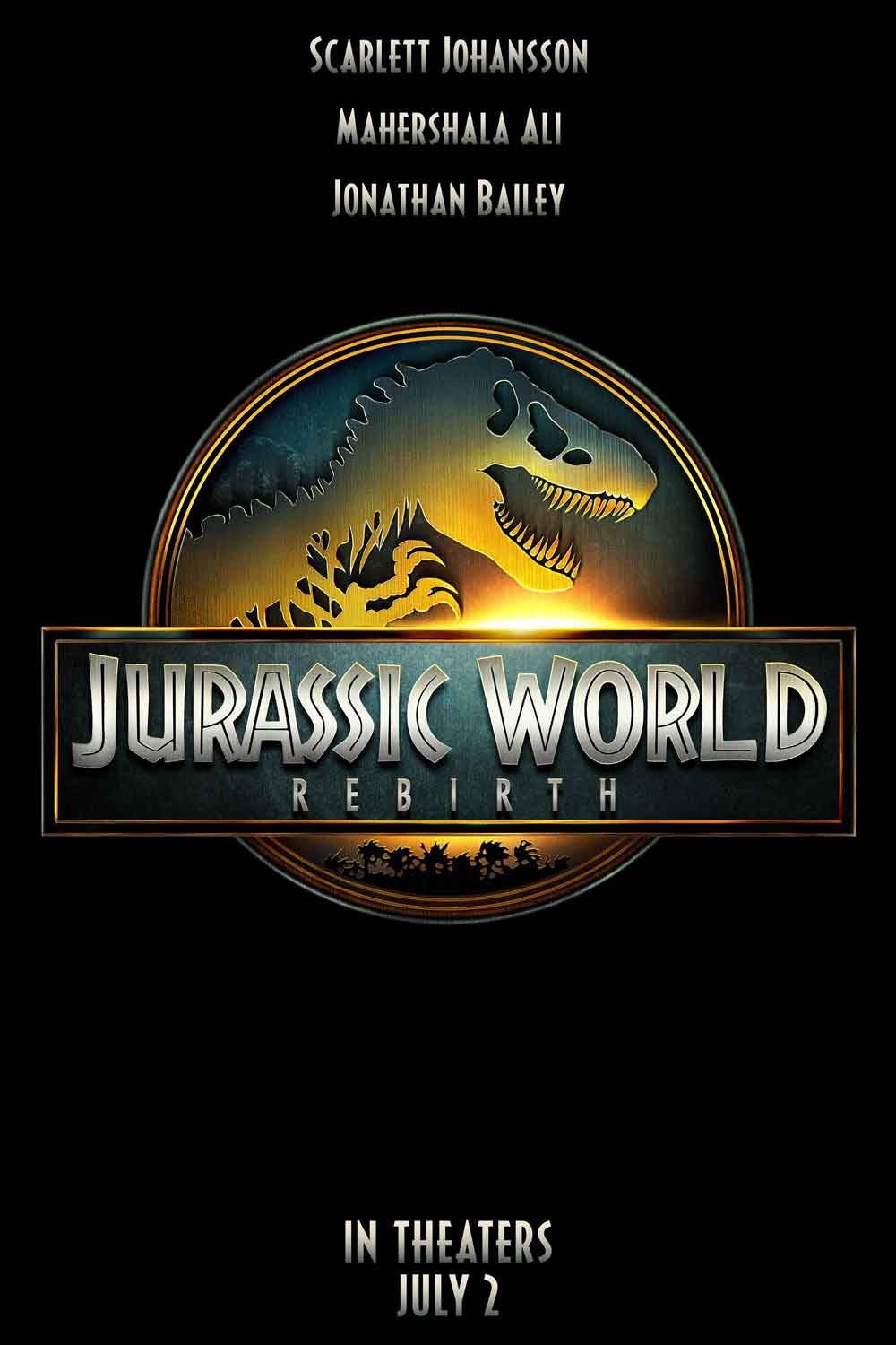 Jurassic World Rebirth poster 2025 cine