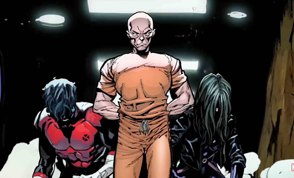 profesor x prision x-men marvel comics